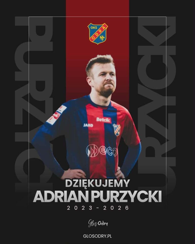Adrian Purzycki odchodzi z Odry Opole!